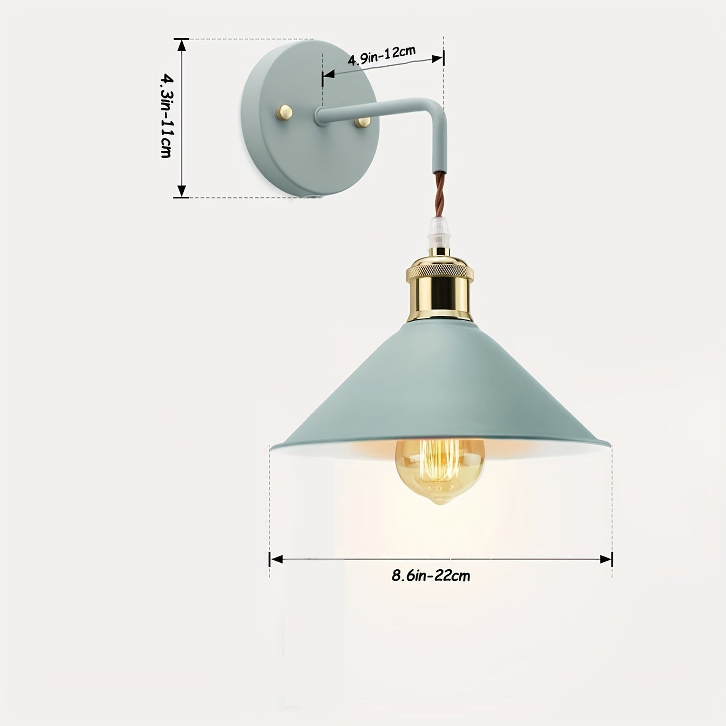 Modern Metal Wall Sconce