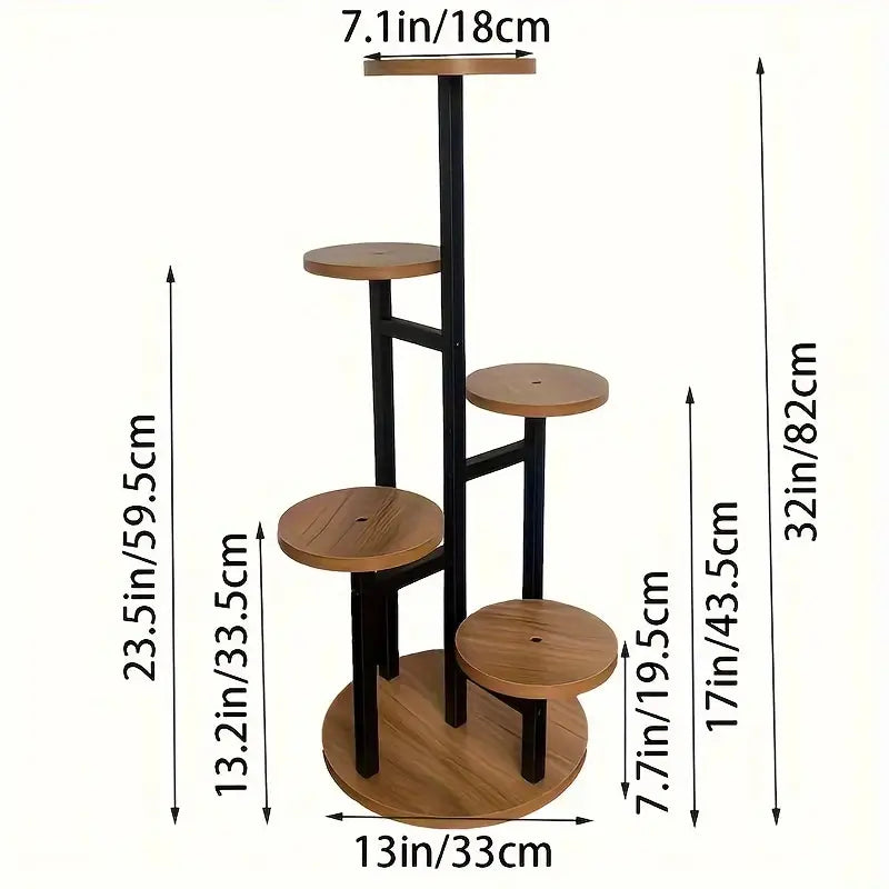 Verdura 6-Tier Round Plant Stand