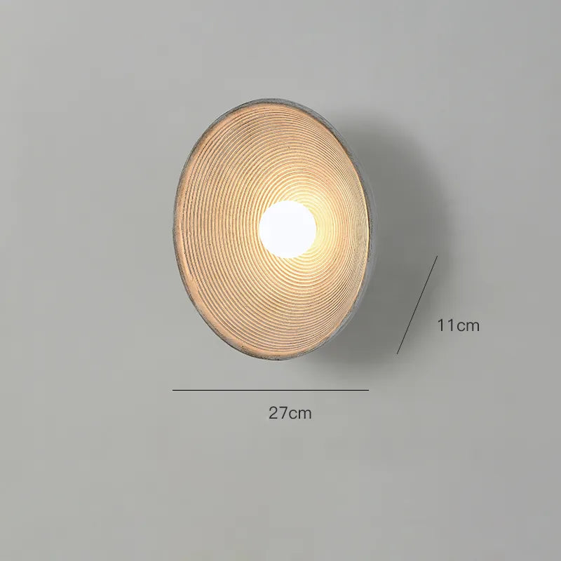 Rustic Wood Wall Sconce
