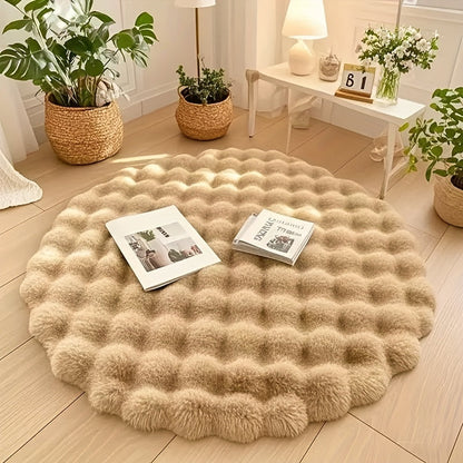 Cloud Comfort Round Bubble Rug