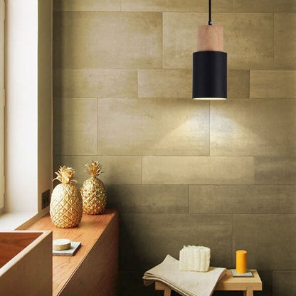 Nordic Macaron Cylinder Pendant Light