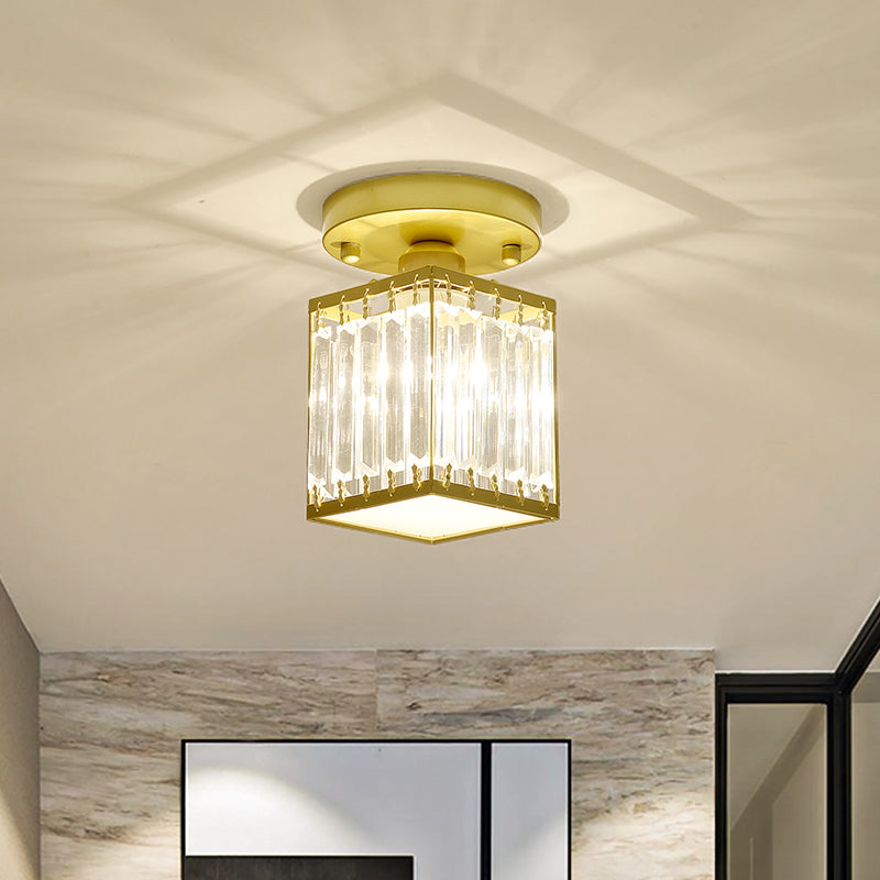 Crystal Foyer Ceiling Light