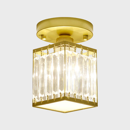 Crystal Foyer Ceiling Light