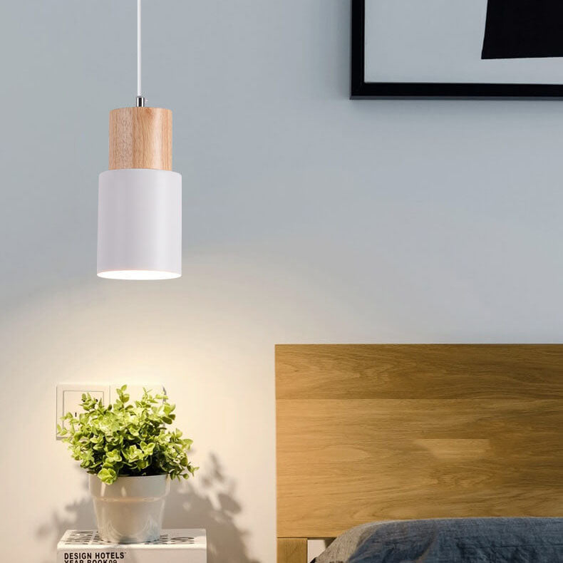 Nordic Macaron Cylinder Pendant Light