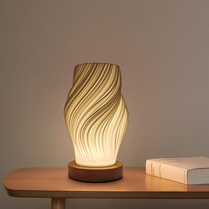 Modern LED Swirl Table Lamp