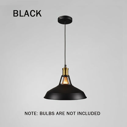 Industrial Metal Pendant Light