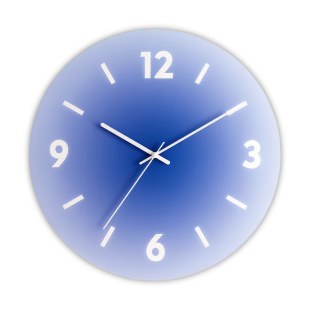 Sunset Glass Wall Clock