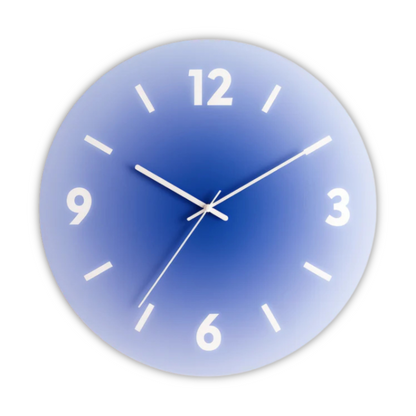 Sunset Glass Wall Clock