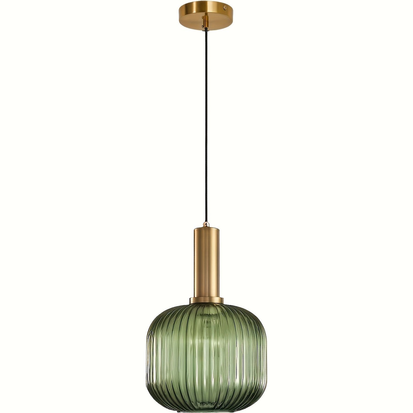 Modern Striped Glass Pendant Light