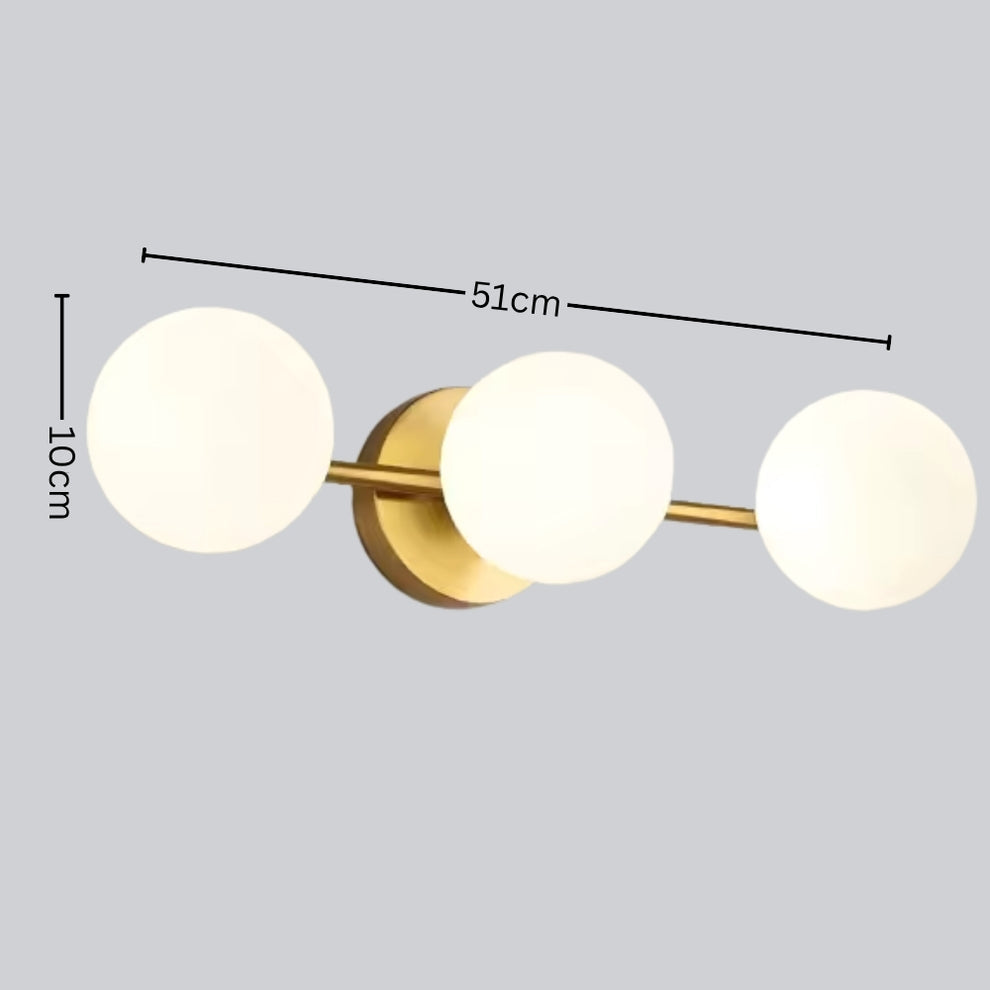 Modern Nordic Glass Ball Wall Light