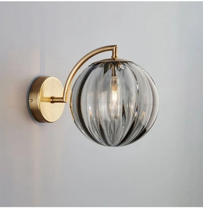 Modern Glass Ball Wall Lamp