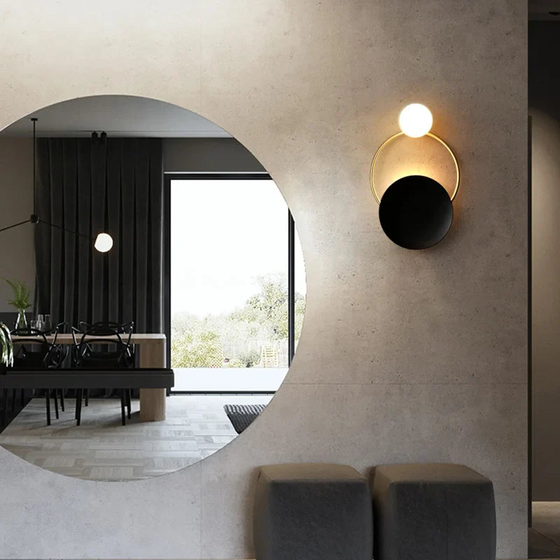 Designer Glass Wall Lamp