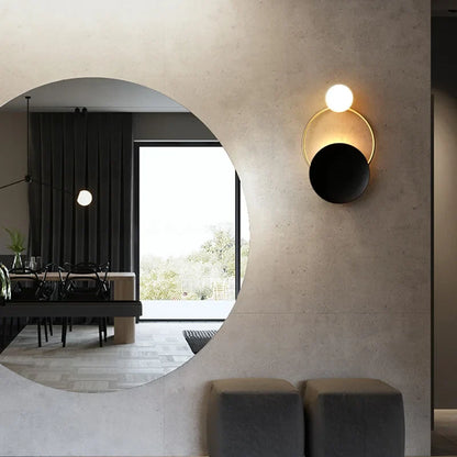 Designer Glass Wall Lamp