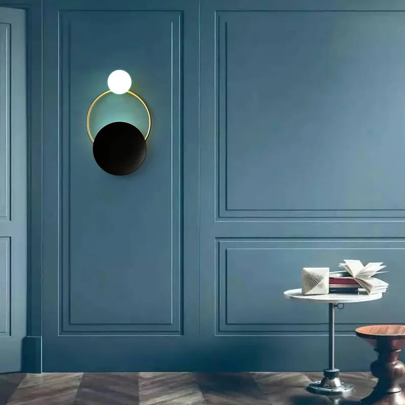 Designer Glass Wall Lamp