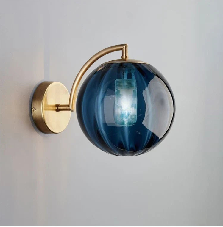 Modern Glass Ball Wall Lamp