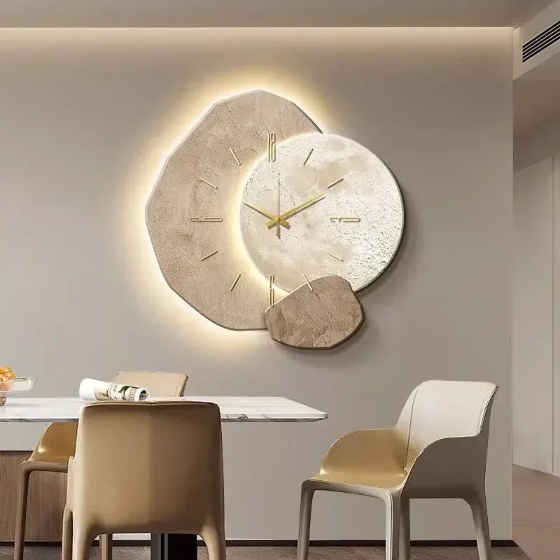 LumoClock Large Modern Wall Clock