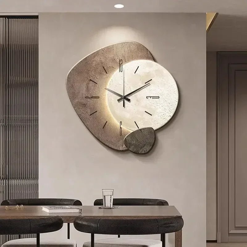 LumoClock Large Modern Wall Clock