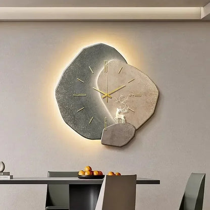 LumoClock Large Modern Wall Clock