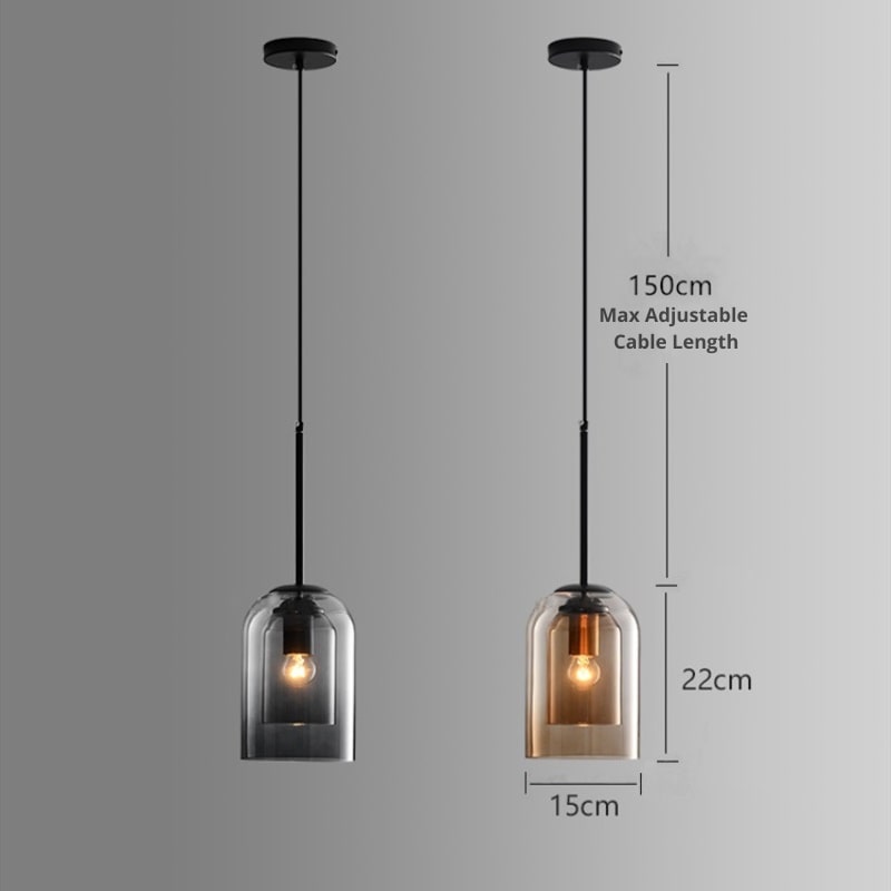 Mica Mid-Century Pendant Lamp