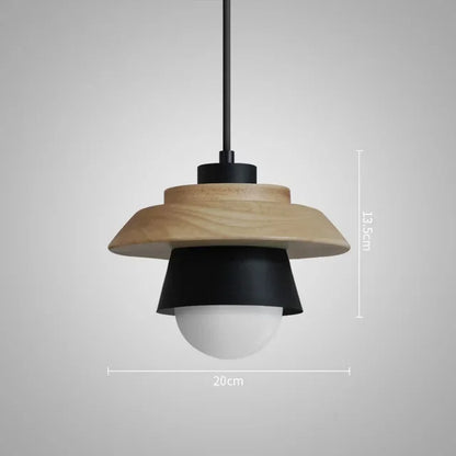 Nordic Wood Pendant Light