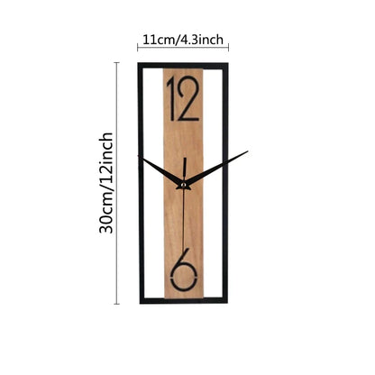 Modern Rectangular Wall Clock