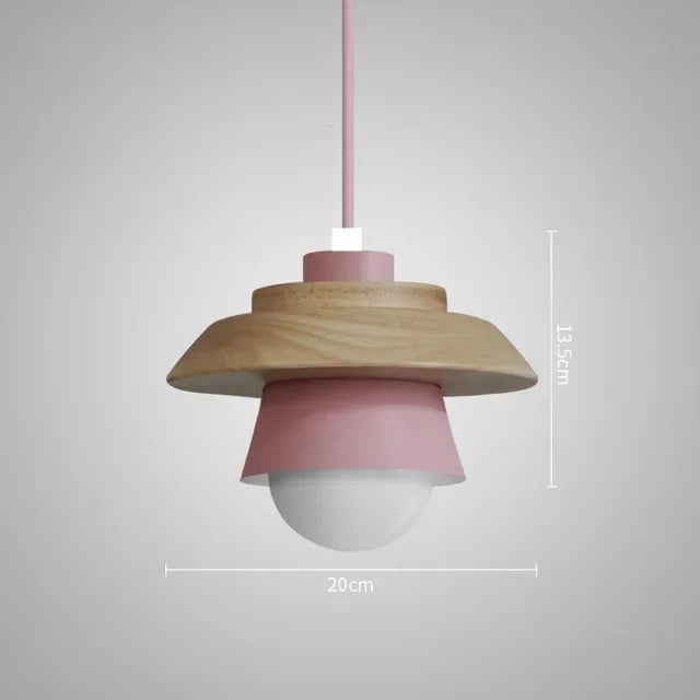 Nordic Wood Pendant Light