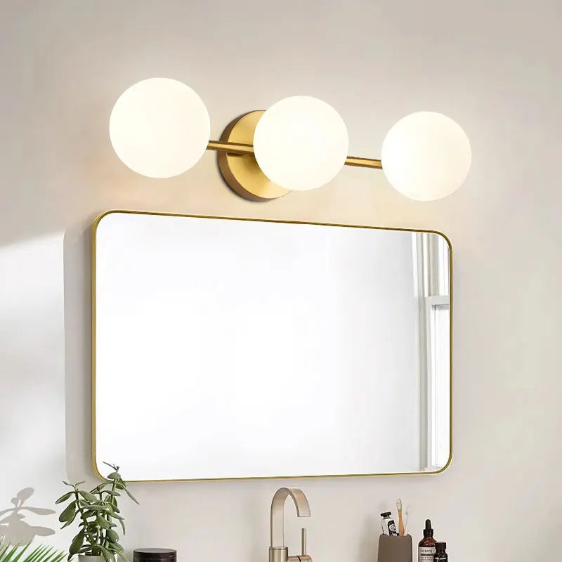 Modern Nordic Glass Ball Wall Light