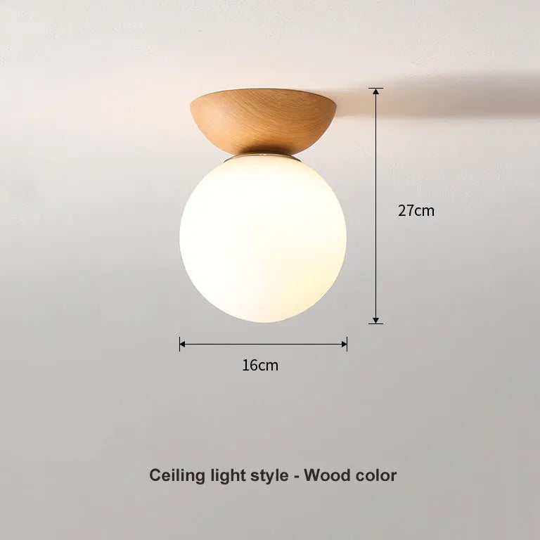 Modern Nordic Glass Ball Ceiling & Pendant Light