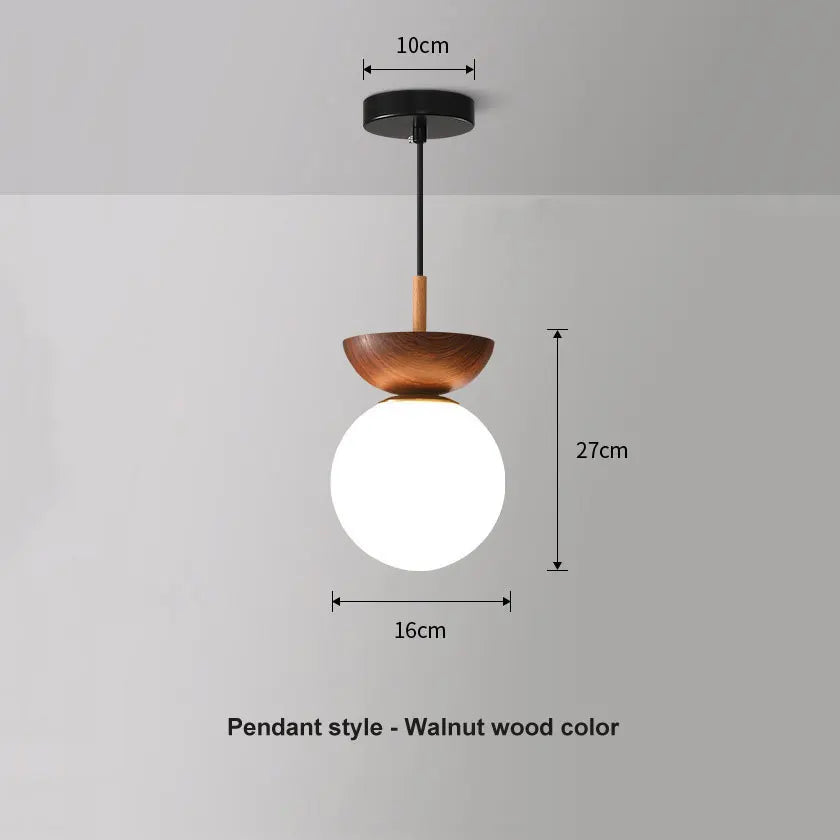 Modern Nordic Glass Ball Ceiling & Pendant Light