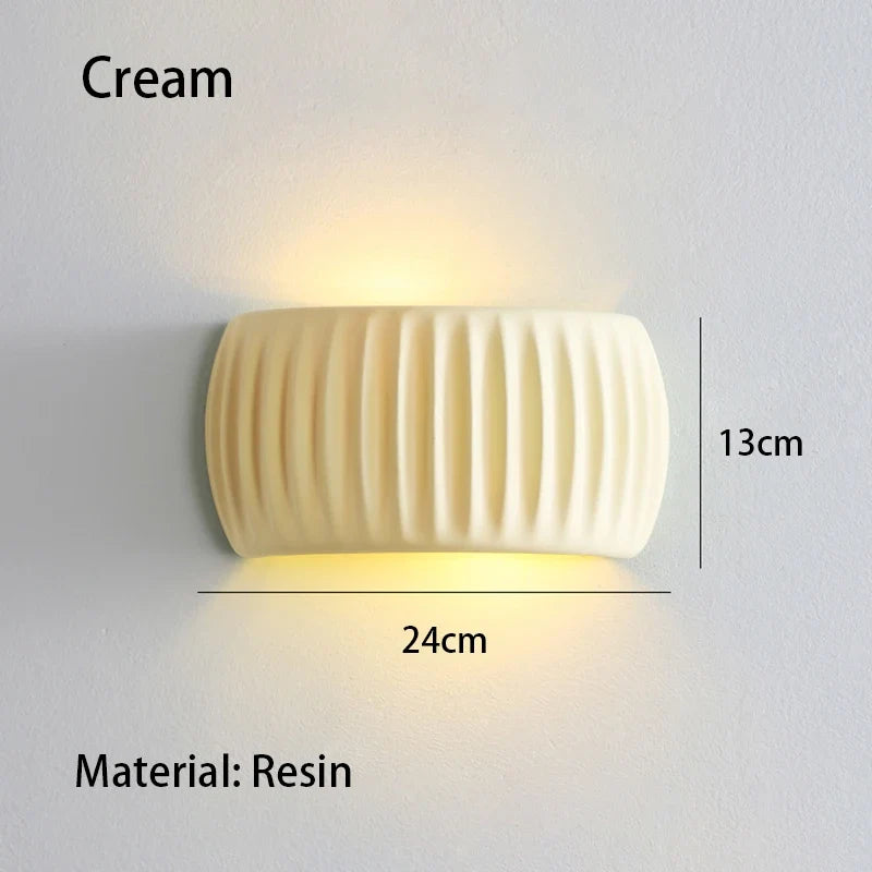 French Resin Wall Lamp