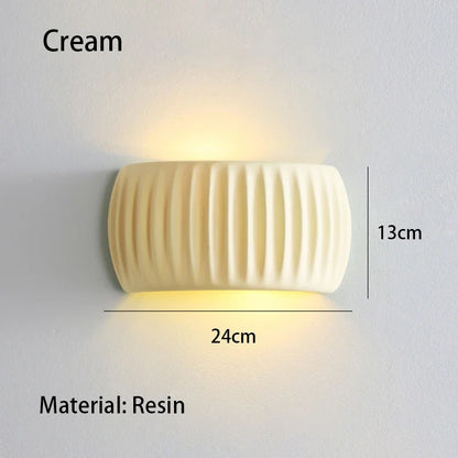 French Resin Wall Lamp