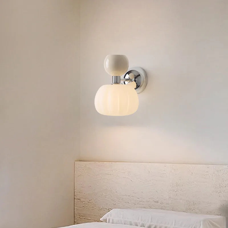 Nordic Pumpkin Wall Lamp