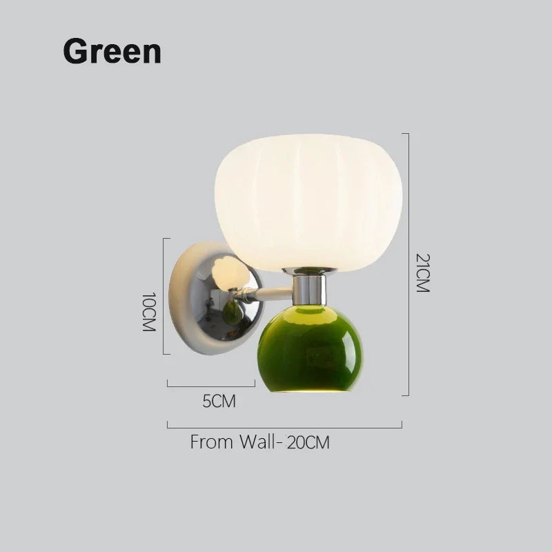 Nordic Pumpkin Wall Lamp
