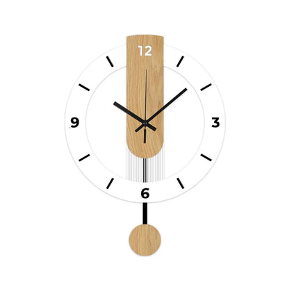 Minimalist Pendulum Wall Clock