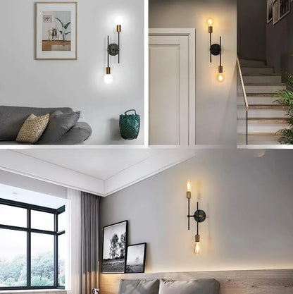 Modern 2-Light Ceiling Lamp