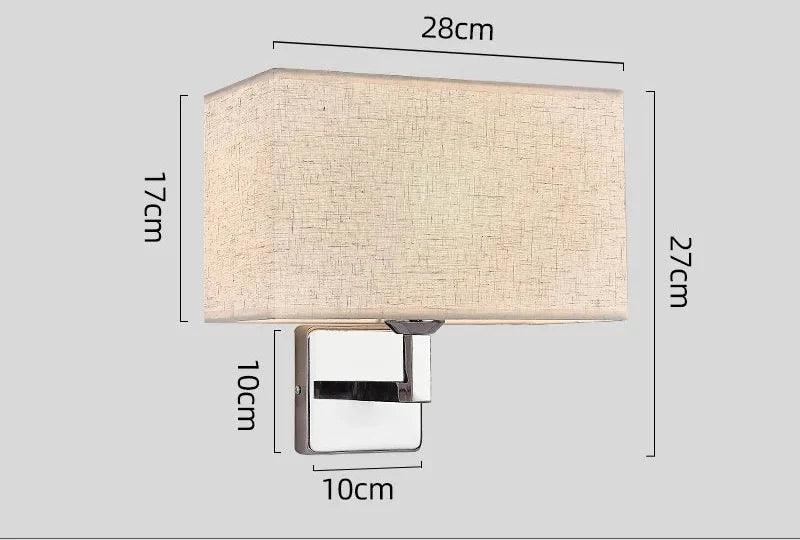 Wall Lamp with Reading Light