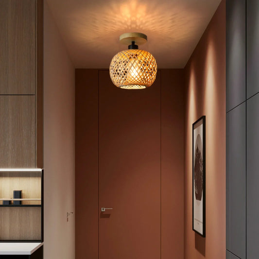 Natura Bamboo Ceiling Lamp