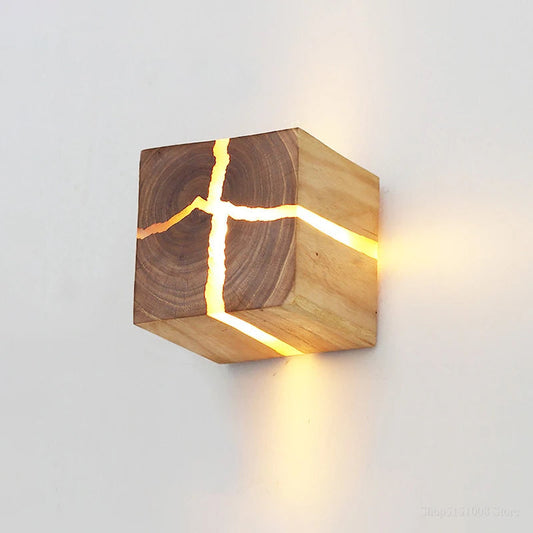 WoodAura Wall Light