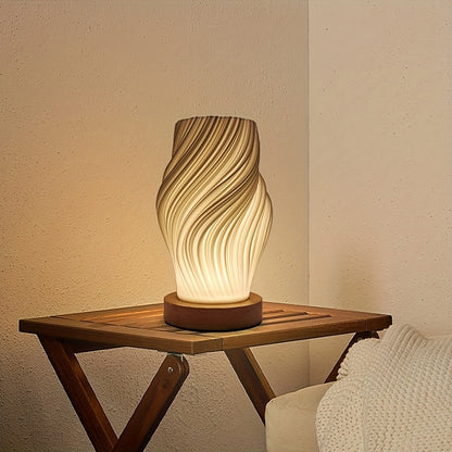 Modern LED Swirl Table Lamp