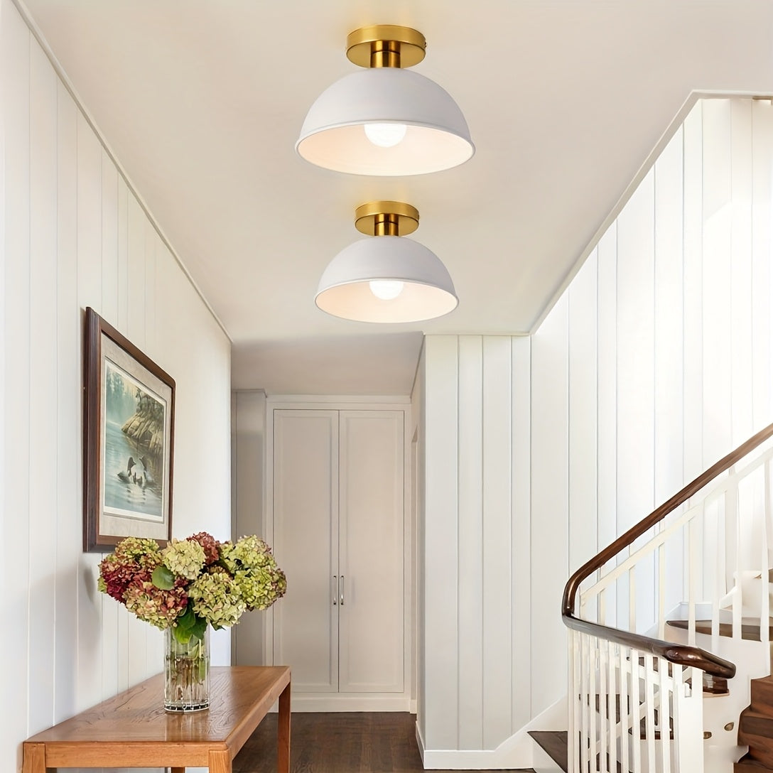 Modern Semi-Flush Ceiling Lamp