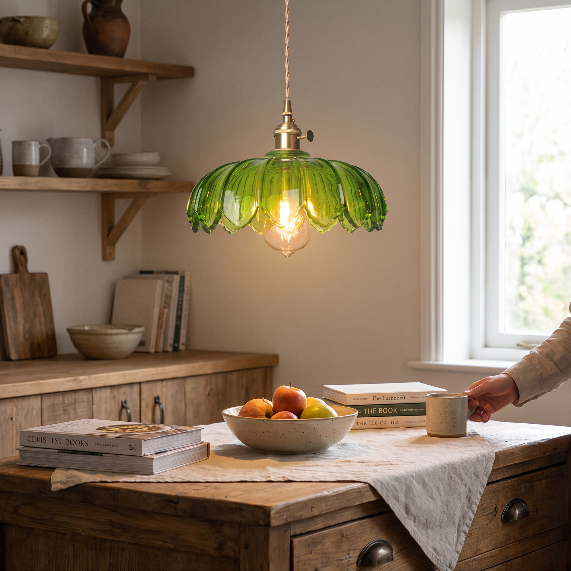 Vintage Flower Pendant Lamp lifestyle