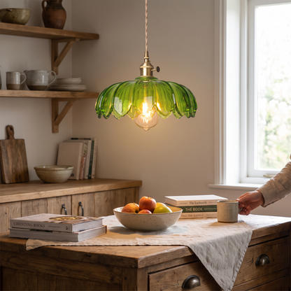 Vintage Flower Pendant Lamp lifestyle