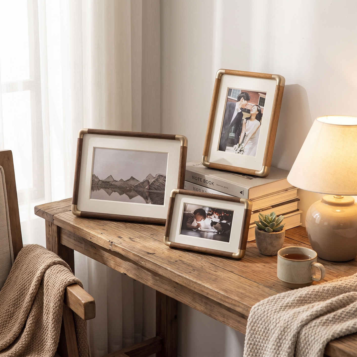 Brooks Tabletop Photo Frame lifestyle